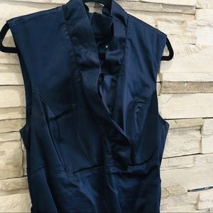 LE CHATEAU/ NAVY BLUE DRESS